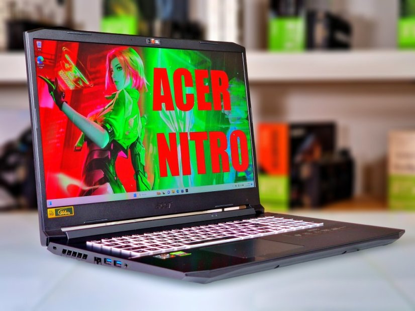 Gaming Notebook Acer Nitro 5 • GARANTIE 12M • 17,3 144Hz •AMD Ryzen 5 5600H • RTX 3060 6GB • 16GB • 1000 SSD • WIN11