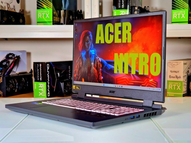 Herní notebook Acer Nitro 5 - ZÁRUKA do 22/05/2025 | 17,3" FHD 144Hz | i5-12450H | RTX 4060 8GB | 16 GB DDR5 | 1000 SSD | WIN11