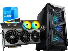 Herní PC sestava ASUS TUF RTX 4060Ti - ZÁRUKA 24M | Intel Core i7- 12700 KF | RTX 4060Ti  | 32 GB DDR5 | 1000 SSD