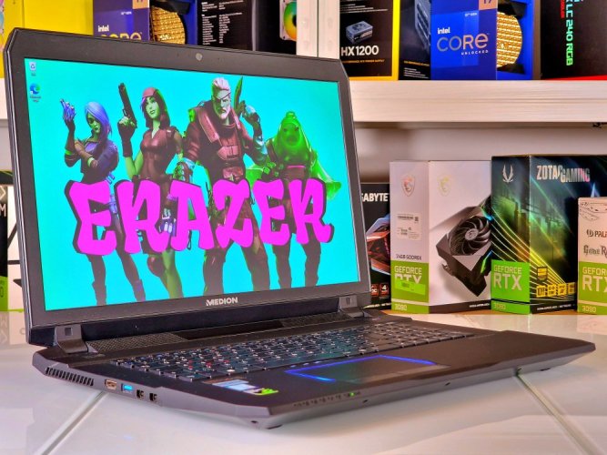 Gaming Laptop MEDION ERAZER X7843 - GARANTIE 12M | 17,3" Full HD | Intel Core i7-6700HQ | 16GB | GTX 980 | 256 SSD + 1 TB HDD | WIN11