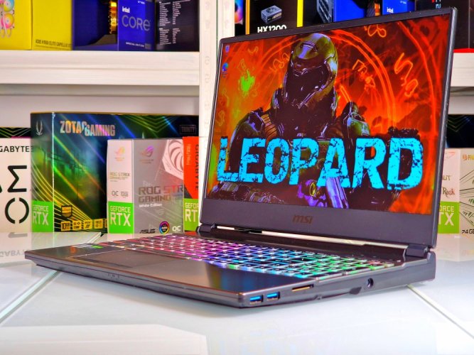 Gaming Laptop MSI GP65 Leopard - GARANTIE 12M | 15,6" 144Hz | Intel Core i7-10750H | RTX 2060 6GB  | 16 GB | 512 SSD | WIN11