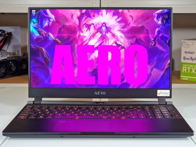 Herný notebook GIGABYTE AERO 15 OLED SA - ZÁRUKA 12M | 15,6" 4K OLED | Intel Core i7-9750H | 16 GB | GTX 1660Ti 6GB | 512 GB SSD | WIN11