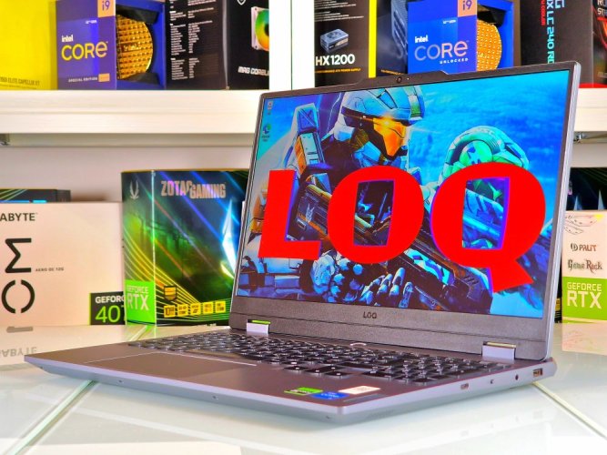 Gaming Laptop Lenovo Legion LOQ - GARANTIE 12M | 15,6" 144 Hz | Intel Core i5-12450HX | RTX 4060 8GB | 16GB DDR5 |  1000 SSD | WIN11