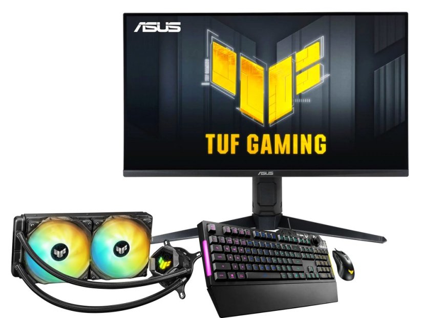 Herná PC zostava s monitorem RTX 4060Ti - ZÁRUKA 24M | Intel Core i5-13500 | RTX 4060Ti | 32 GB DDR5 | 2000 SSD | 4K LCD ASUS | klávesnice+myš ASUS