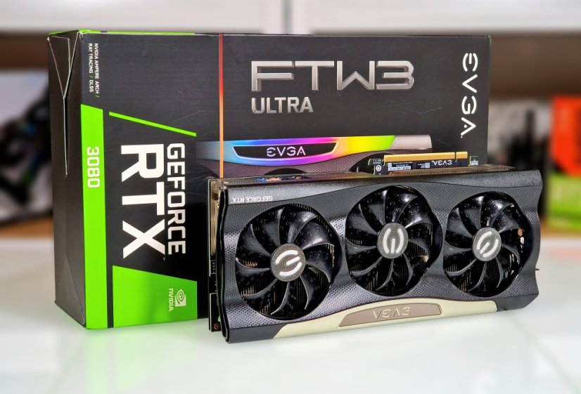 Grafikkarte EVGA GeForce RTX 3080 FTW3 ULTRA Gaming 10GB • GARANTIE 12M