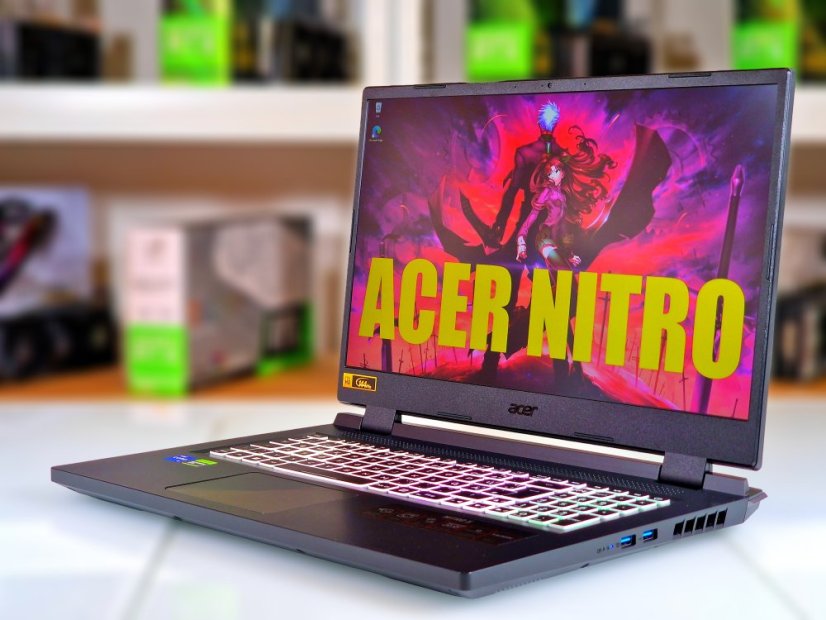 Herní notebook Acer Nitro 5 • ZÁRUKA 12M • 17,3 FHD 144Hz • i5-12450H • RTX 4050 6GB • 16 GB DDR5 • 512 SSD • WIN11