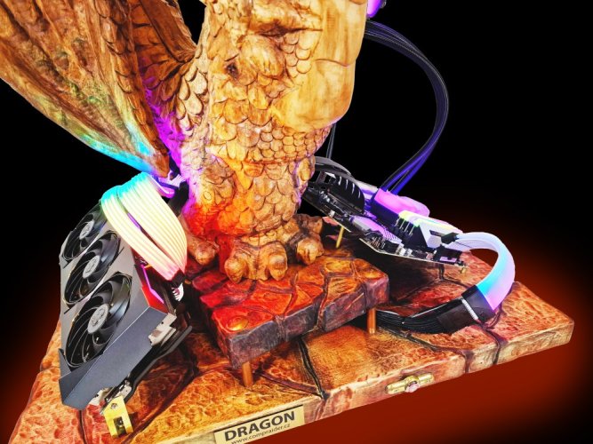 Gaming PC ART Dragon - GARANTIE 24M | Intel Core i7-12700 | RTX 3090 24 GB | 64 GB | 2000 SSD | Soundbar Dell