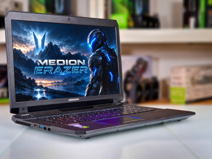 Gaming Laptop MEDION ERAZER X7849 • GARANTIE 12M • 17,3 FHD • Intel Core i7-6820HK • 16GB • GTX 1070 8GB • 512 SSD + 1 TB HDD • WIN11