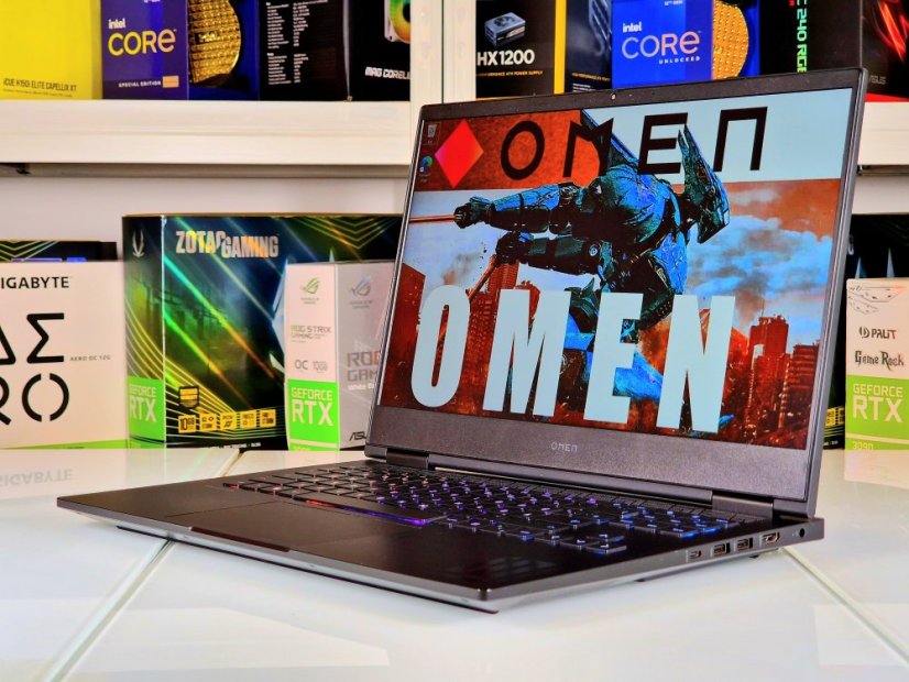 Gaming Laptop HP Omen 16 • GARANTIE 12M • 16,1 144Hz • Intel Core i5-13420H Raptor Lake • RTX 4050 6GB • 16GB DDR5 • 512 SSD • WIN11