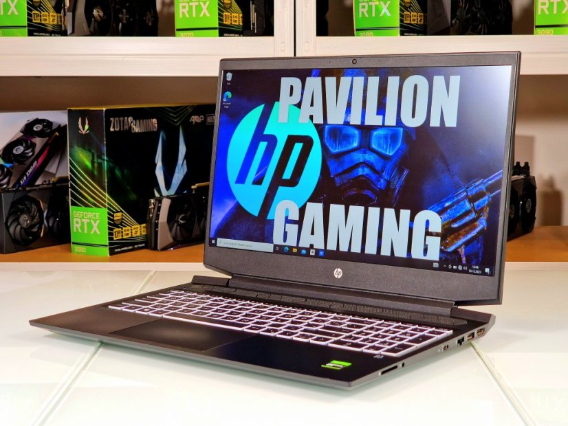 Gaming-Laptop HP Pavilion Gaming 16 Gebraucht - GARANTIE 12M | 16,1" FullHD | Intel Core i5-10300H | RTX 2060 6GB | 16 GB | 1000 SSD | WIN11