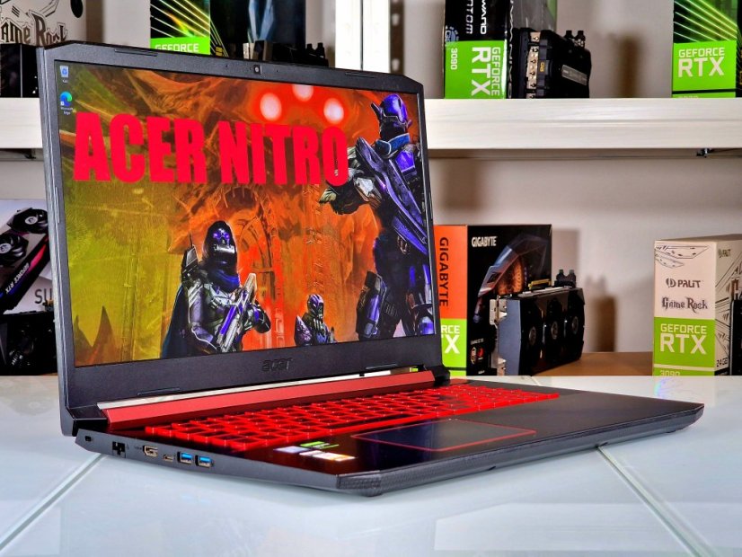 Gaming Laptop Acer Nitro 5 • GARANTIE 12M • 17,3 FHD • i5-9300H • GTX 1660Ti 6GB • 16GB • 512 SSD • WIN11