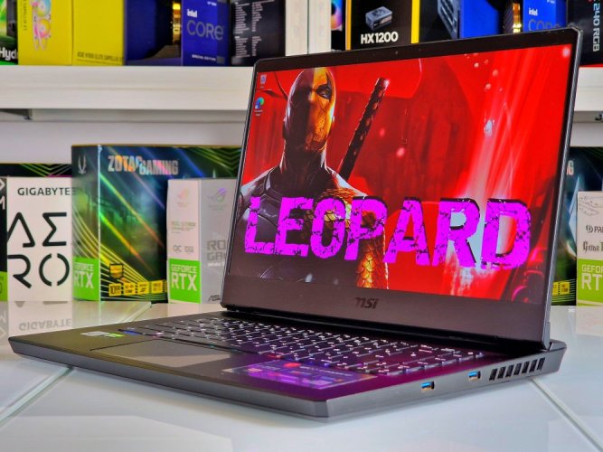 Gaming Laptop MSI GP66 Leopard - GARANTIE 12M | 15,6" 144Hz | Intel Core i7-10750H | RTX 3070 140W | 16 GB | 512 SSD | WIN11