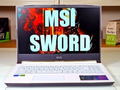 Gaming-Laptop MSI SWORD 15 • GARANTIE 24M • 15,6 144Hz • Intel Core i5-12450H • RTX 4050 6GB • 16GB DDR5 • 512 SSD • WIN11