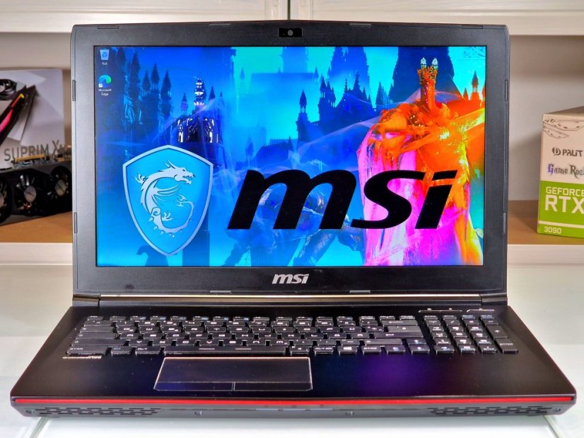 Gaming-Notebook MSI GP62 • GARANTIE 12M • Intel Core i7-6700HQ • NVIDIA GTX 950 • 16GB • 128 SSD + 1TB HDD • WIN10