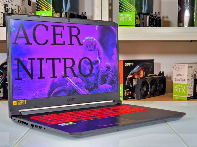 Herný notebook Acer Nitro 5 - ZÁRUKA 12M | 17,3" FullHD | Intel Core i5-10300H | GTX 1650 Ti | 16 GB | 512 SSD | WIN11