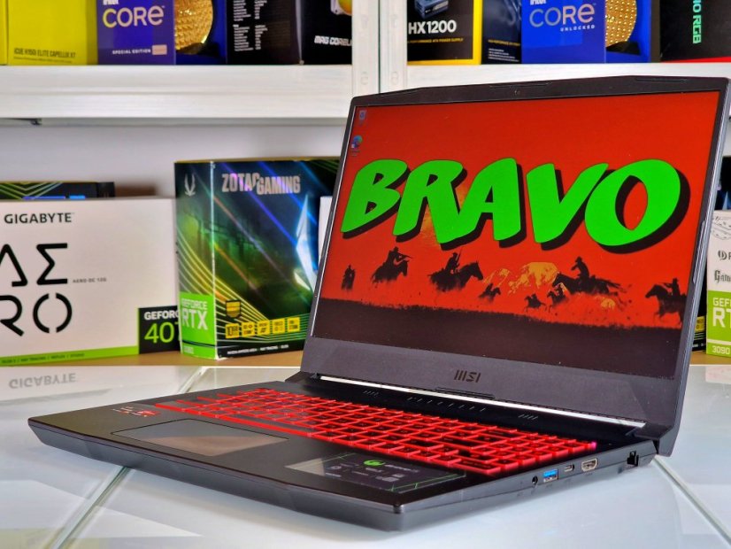 PC Portable Gamer MSI BRAVO 15 • GARANTIE 12M • 15,6 144 Hz • AMD Ryzen 7 5800H • RX 5500M • 16Go • 512 SSD • WIN11