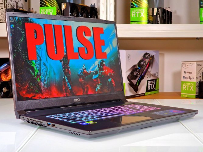 Herní notebook MSI Pulse 17 - ZÁRUKA 24M | 17,3" 144Hz | Intel Core i7-13700H | 16GB DDR5 | RTX 4060 8GB | 1000 SSD | WIN11
