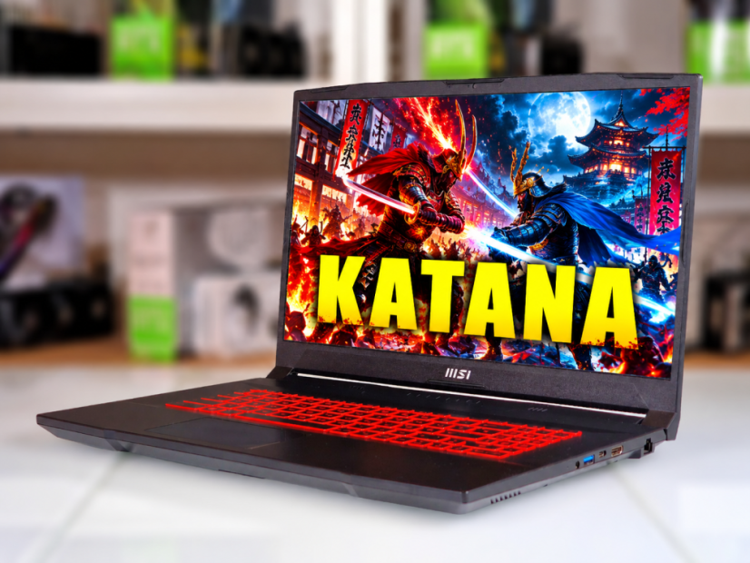 Gaming Laptop MSI Katana GF76 • GARANTIE 12M • 17,3 144Hz • Intel Core i5-11400H • 16 GB • RTX 3050 • 512GB SSD • WIN11