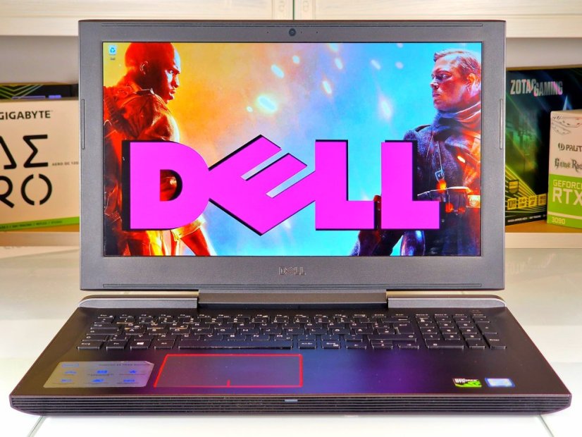 Gaming Laptop DELL 15 Gaming • GARANTIE 12M • 15,6 FHD • Intel Core i7-7700HQ • GTX 1060 6GB • 16 GB • 256 SSD + 1TB HDD • WIN11