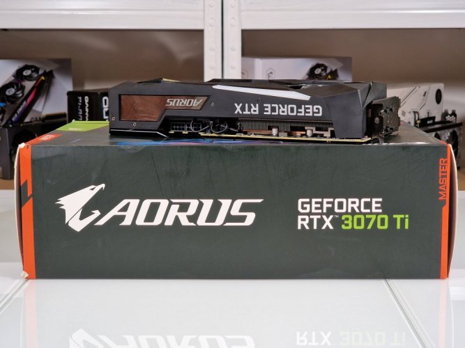 Grafikkarte gebraucht GIGABYTE AORUS NVIDIA GeForce RTX 3070 Ti EXTREME 8 GB - GARANTIE 12M