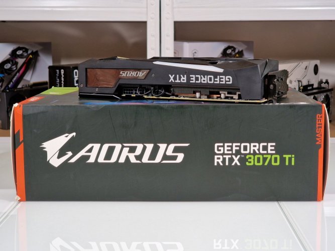 Grafická karta GIGABYTE AORUS NVIDIA GeForce RTX 3070 Ti EXTREME 8 GB - ZÁRUKA 12M