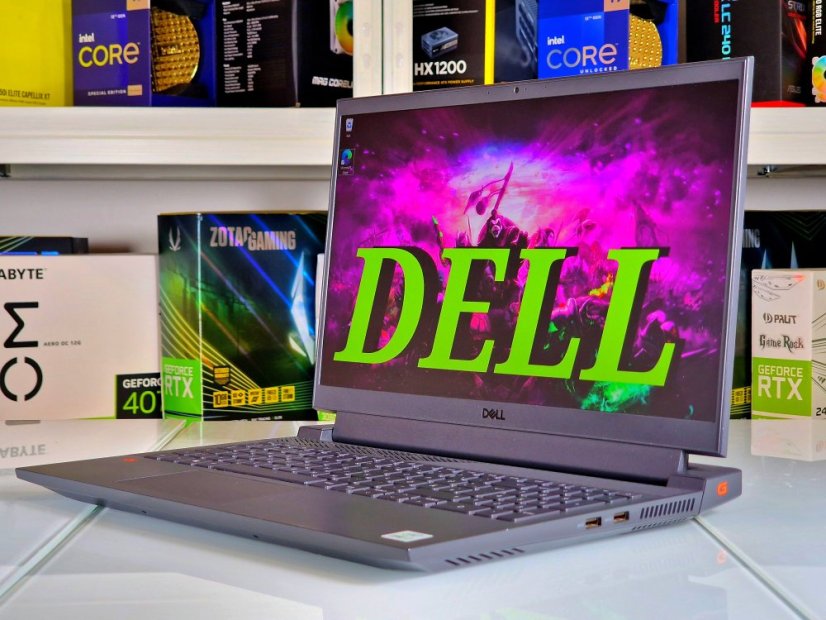 Herný notebook Dell Gaming G15 • ZÁRUKA 12M • 15,6 165Hz • Intel Core i7-10870H • RTX 3060 6GB • 16 GB • 1000 SSD • WIN11