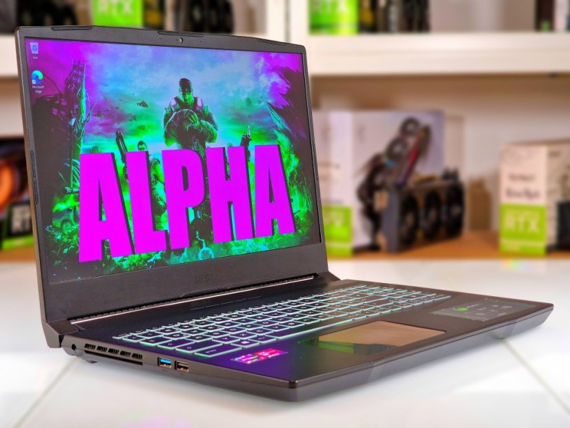 Herní notebook MSI ALPHA 15 • ZÁRUKA 12M • 15,6 FHD 144 Hz • AMD Ryzen 7 5800H • RX 6600M 8GB • 16GB • 512 SSD • WIN11