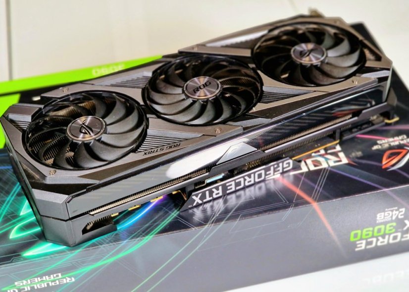 Grafikkarte  ASUS ROG Strix GeForce RTX 3090 OC Edition 24GB • GARANTIE 12M