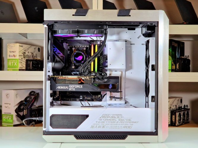Gaming PC compraider CONFIG - ZÁRUKA 24M | AMD Ryzen 9 7950X3D + WATER COLING | RTX 3090 24GB | 32GB | 2 TB SSD | WIN11