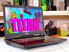 Herní notebook MSI TITAN GT75 EVR • ZÁRUKA 12M • 17,3 FHD 120Hz • Intel Core i7-7700HQ • GTX 1070 8GB • 16 GB • 256 SSD + 1 TB HDD • WIN11