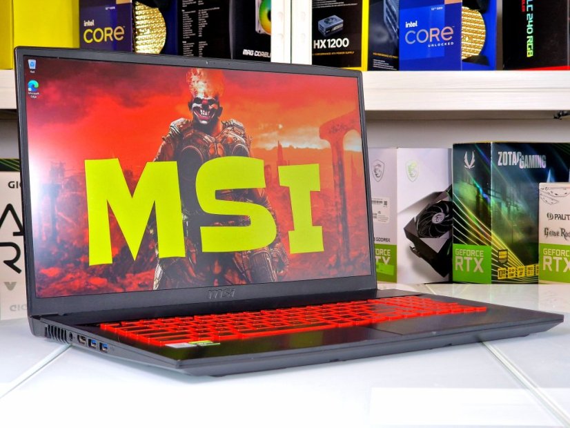 Gaming Laptop MSI GF75 Thin Gebraucht - GARANTIE 12M | 17,3" 144Hz | i5-10300H Comet Lake | GTX 1650 4GB | 16GB | 512 SSD | WIN11