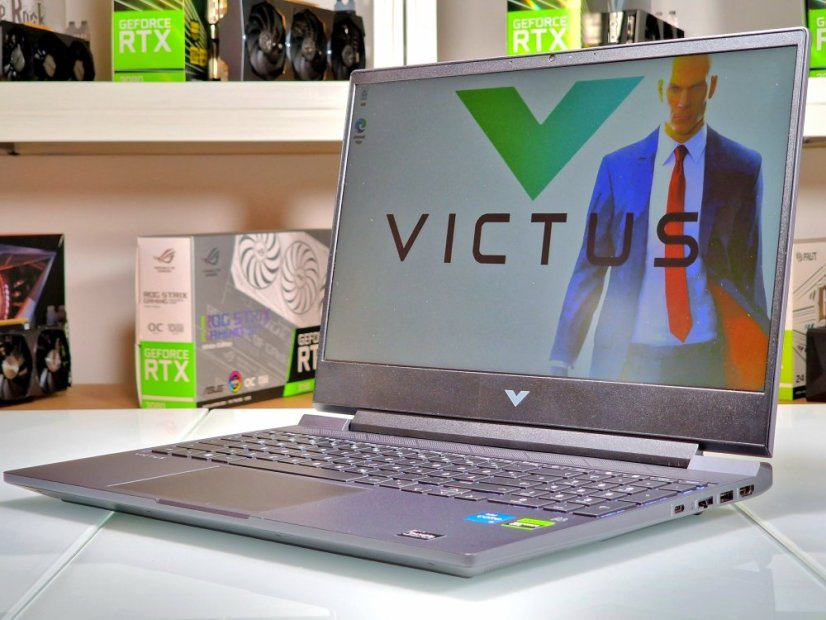 Gaming Laptop HP Victus 15 Gebraucht - GARANTIE 12M | 15,6" 144Hz | Intel Core i5-12500H |  RTX 4060 8GB | 16 GB | 512 SSD | WIN11