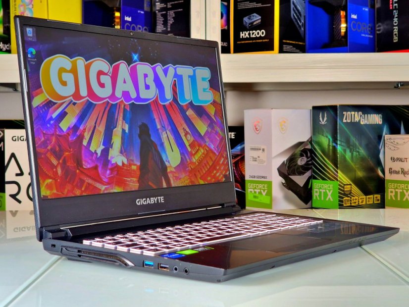 Gaming Notebook GIGABYTE G5 -GARANTIE 12M | 15,6" 144Hz | Intel Core i5-12500H | RTX 4060 8GB | 64GB | 512 SSD | WIN11