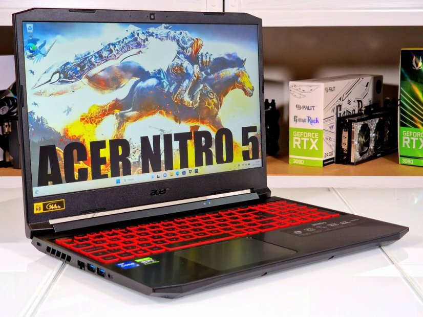 Herní notebook Acer Nitro 5 - ZÁRUKA do 24/4/2025  | 15,6" 144 Hz | i5-11400H | RTX 3050Ti | 16GB | 1000 SSD