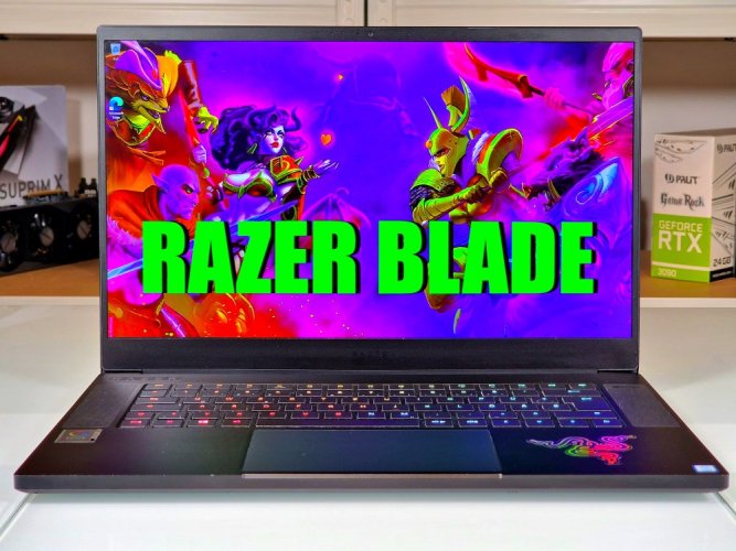 Laptop do gier Razer Blade 15 – GWARANCJA 12M | 15,6" 144Hz | Intel Core i7-8750H | 16GB | GTX 1070 8GB | 512 SSD | WIN11