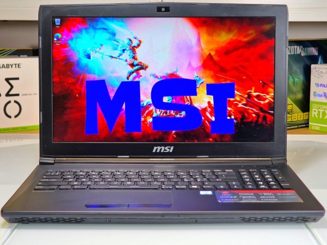 Laptop gamingowy MSI GL62M - GWARANCJA 12M | 15,6" FullHD | i5-6300HQ | GTX 950M | 12GB | 128 SSD + 1 TB HDD | WIN11