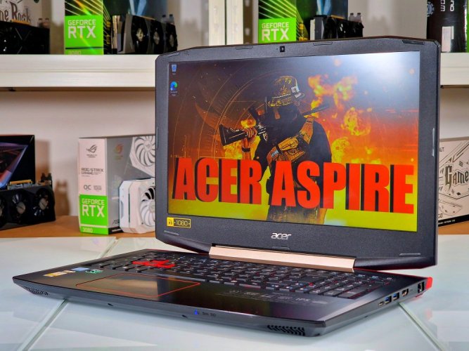 Herný notebook Acer Aspire VX - ZÁRUKA 12M | 15,6" Full HD | Intel Core i7-7700HQ | GTX 1050 4GB | 16 GB | 256 SSD+1 TB HDD | WIN11