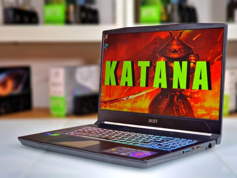 Gaming Laptop MSI KATANA 15 B13VGK • GARANTIE 12M • 15,6 144 Hz • Intel Core i7-13620H • RTX 4070 8GB • 16GB DDR5 • 1000 SSD • WIN11
