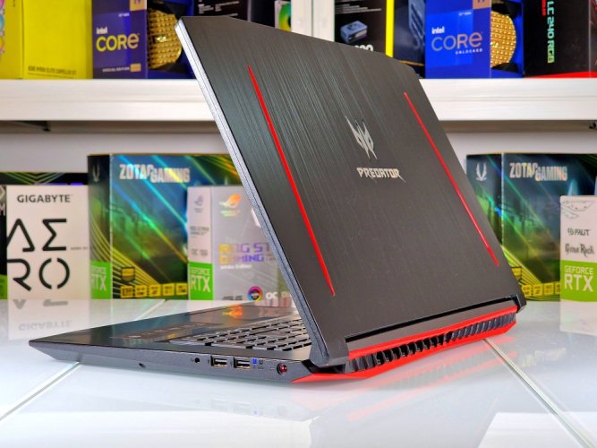 Laptop gamingowy Acer Predator Helios 300 - GWARANCJA 12M | 17,3" Full HD | Intel Core i5-8300H | GTX 1050 Ti | 16 GB | 128 SSD+500 HDD | WIN11