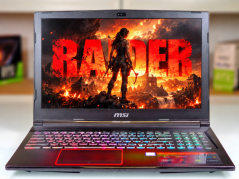 Herní notebook MSI Raider GE63VR • ZÁRUKA 12M • 15,6 FHD• Intel Core i7-7700HQ • GTX 1060 6GB • 16 GB • 256 SSD + 1TB HDD • WIN11