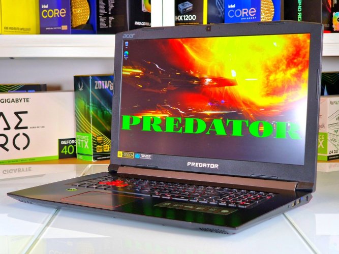 Herný notebook Acer Predator Helios 300 - ZÁRUKA 12M | 17,3" Full HD | Intel Core i5-8300H | GTX 1050 Ti | 16 GB | 128 SSD+1TB HDD | WIN11