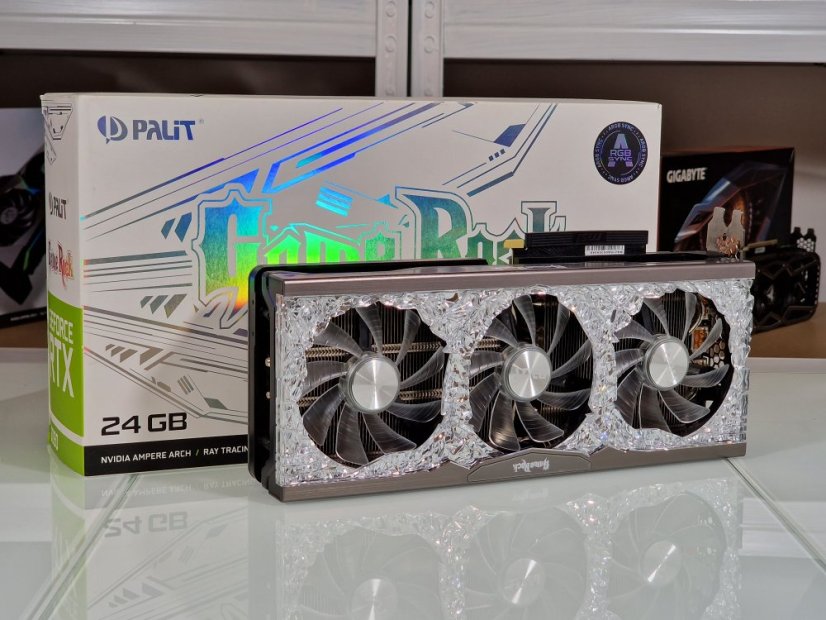 Grafikkarte Palit GameRock NVIDIA GeForce RTX 3090 24 GB Gebraucht - GARANTIE 12M