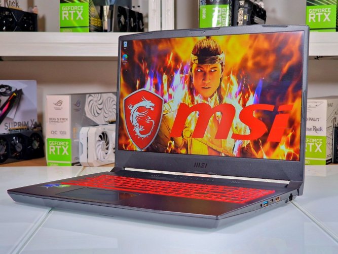 Lacný herný notebook MSI Katana GF65 - ZÁRUKA 12M | 15,6" 144Hz | Intel Core i7-12700H | 16 GB | RTX 3070 8 GB | 1000 GB SSD | WIN11