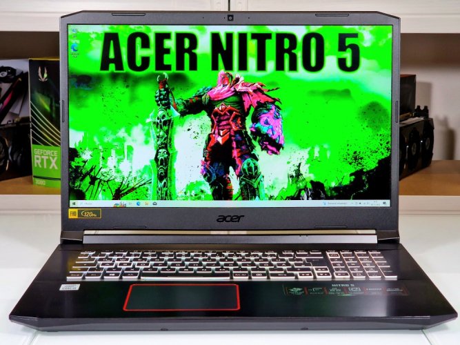 Herný notebook Acer Nitro 5 - ZÁRUKA 12M | 17,3" 120Hz | Intel Core i5-10300H | RTX 3060 6GB | 32GB | 512 GB SSD