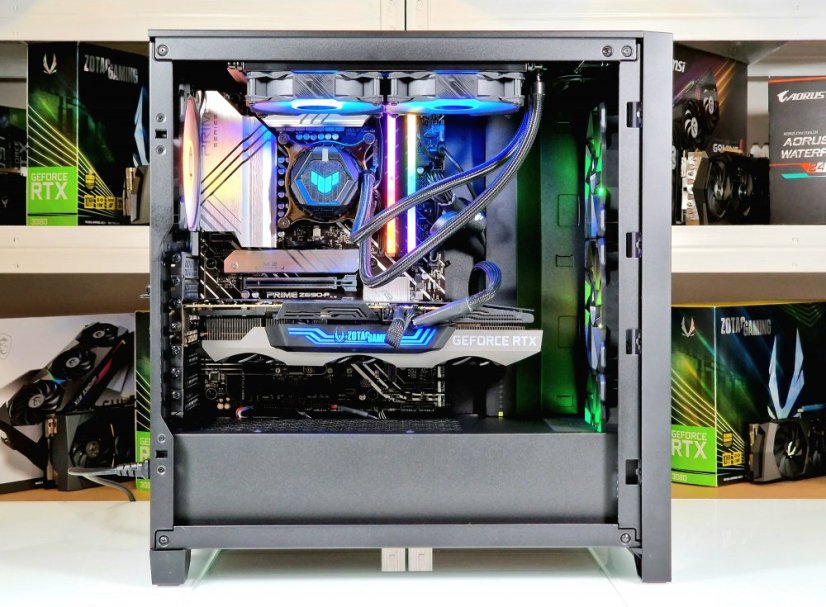 Herní PC compraider HIGH - ZÁRUKA 24M | Ryzen 9 5900X + WATER COOLING | RTX 3080 | 32 GB | 1 TB SSD | WIN11