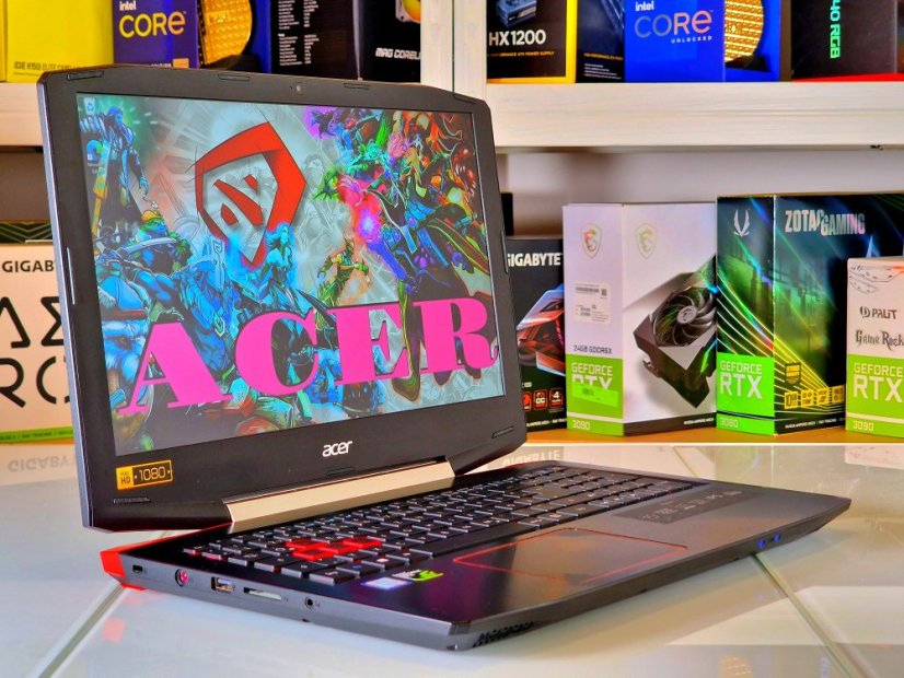 Herní notebook Acer Aspire VX • ZÁRUKA 12M • 15,6 FHD • Intel Core i5-7300HQ • GTX 1050 4GB • 12 GB • 128 SSD+1 TB HDD • WIN11