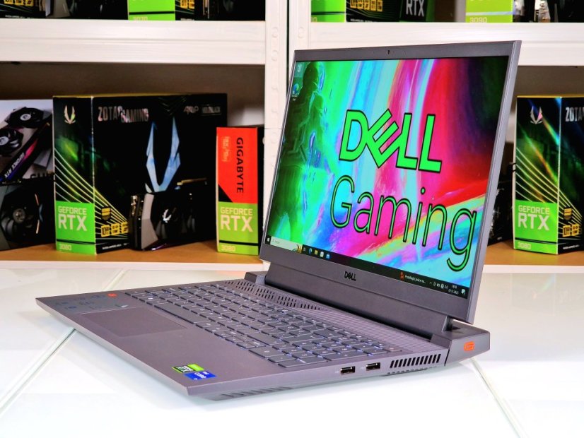 Herní notebook Dell Gaming G15 • ZÁRUKA 12M • 15,6 360Hz • Intel Core i7-11800H • RTX 3060 6GB • 32 GB • 1000 SSD • WIN11