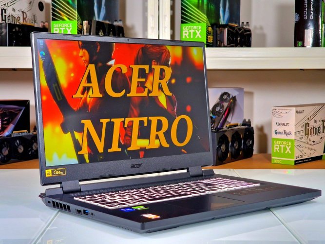 Herný notebook Acer Nitro 5 - ZÁRUKA 12M | 17,3" FHD 144Hz | i7-12700H | RTX 4050 6GB | 16 GB DDR5 | 512 SSD | WIN11