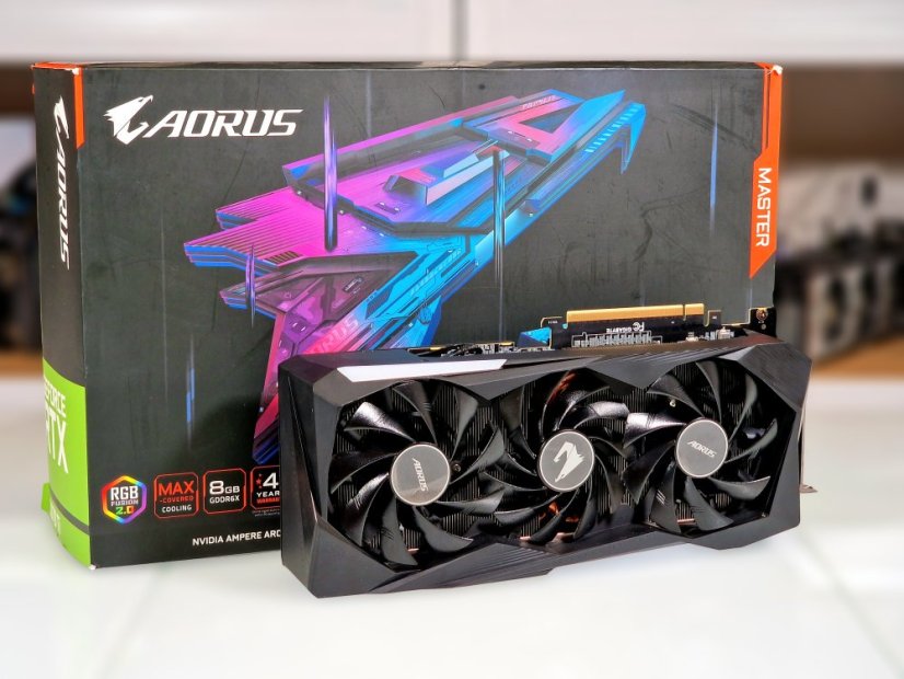 Carte graphique GIGABYTE AORUS GeForce RTX 3070 Ti MASTER 8Go • GARANTIE 12M