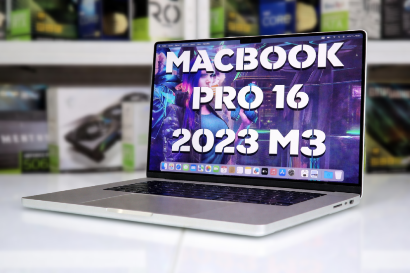 Apple MacBook Pro 16 2023 M3 • ZÁRUKA 12M • 16 LIQUID RETINA XDR • M3 PRO 12-CORE CPU • 18-CORE GPU • 18GB • 512 SSD • MACOS